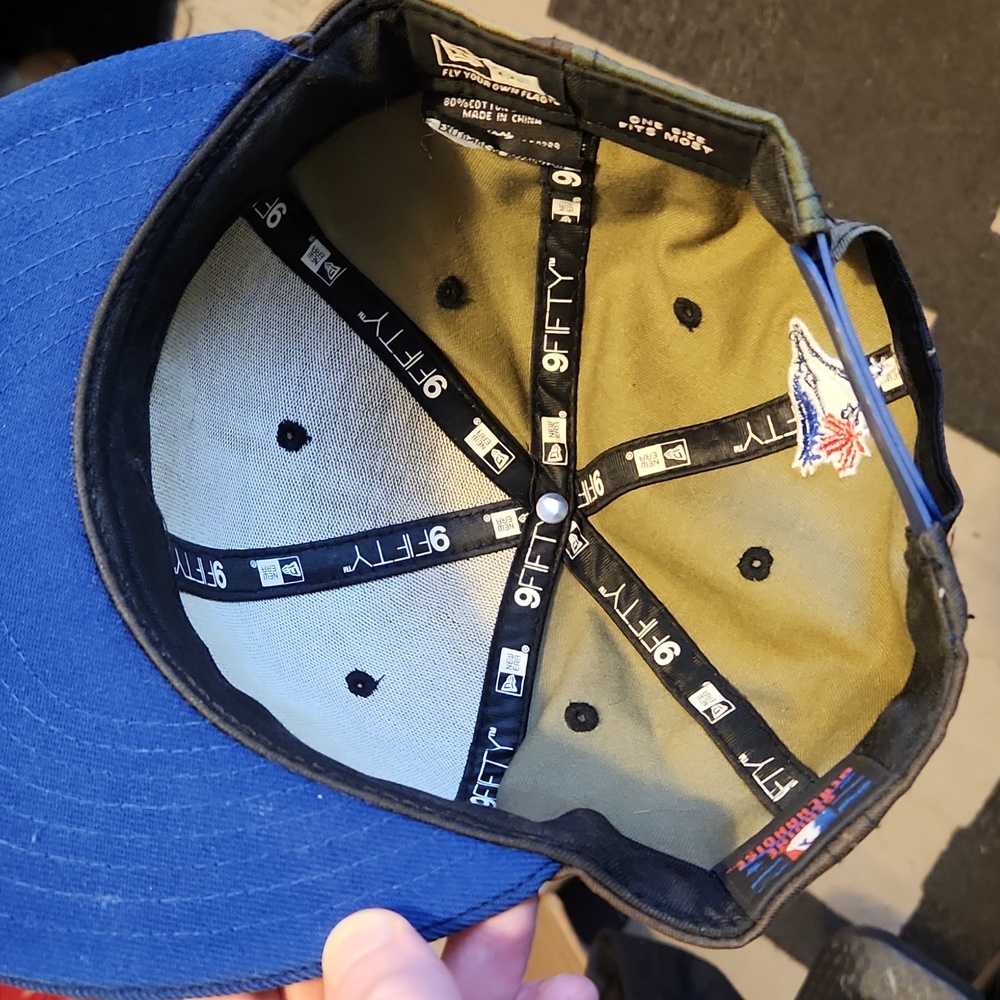 Toronto Blue Jay's Camo New Era Snapback Hat Vintage Y2K - Picture 4 of 4